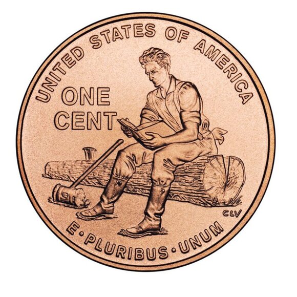 2009 P Roll "Formative Years" Lincoln Cent - 1 Uncirculated Bank Wrapped Roll - Picture 1 of 4